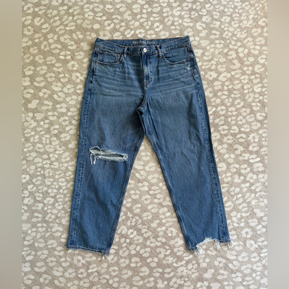 American Eagle Outfitters High Rise Blue Jeans